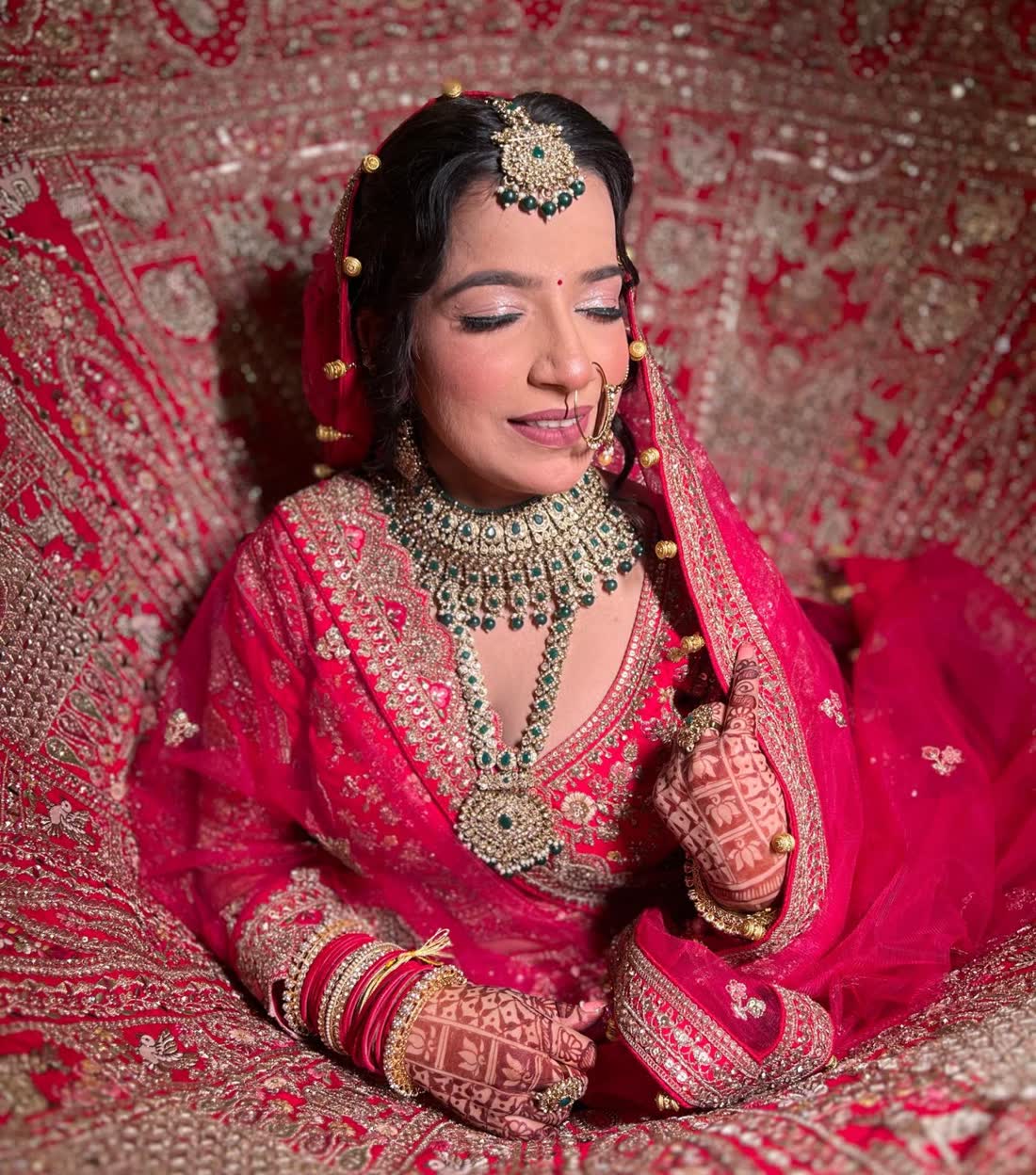 Bridal makeup